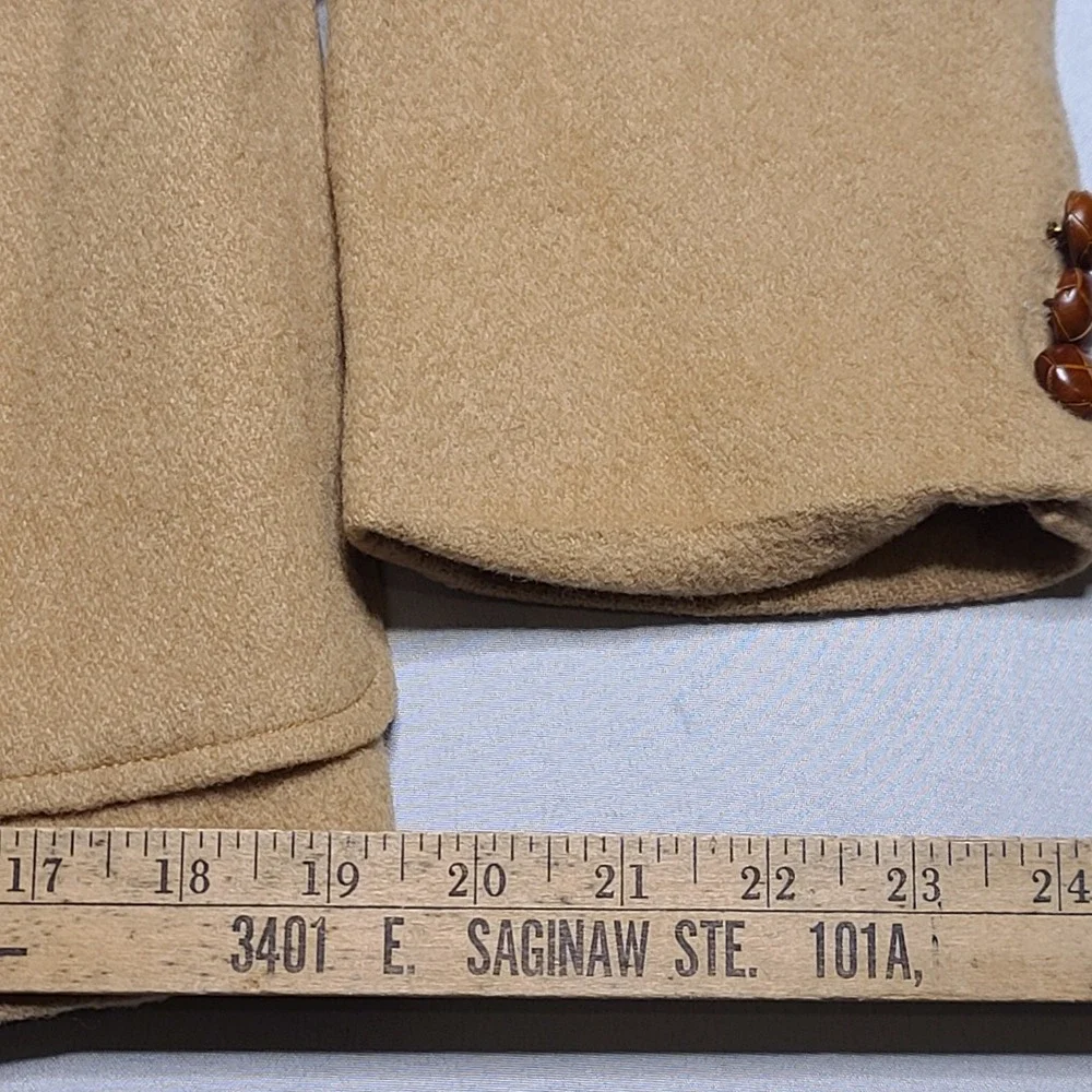 Kosins Mens Sport‎ Jacket Camel Hair Two Button Luxury Coat Inner Pockets Blazer